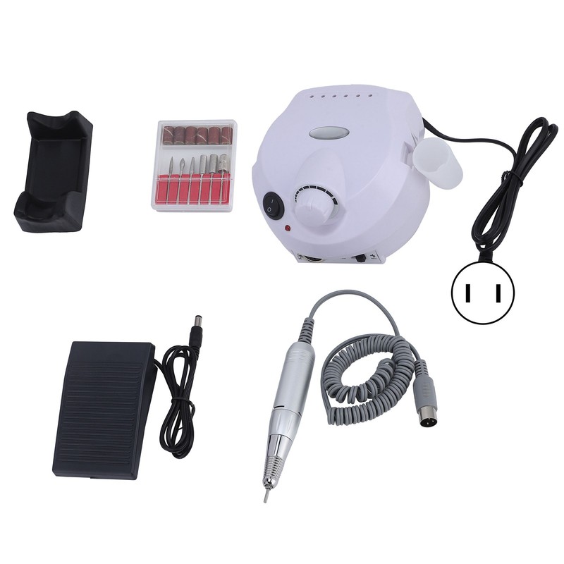 Toenail Sander Mechanical Clamping Technology Continuously Viable Foot Pedal Electric
