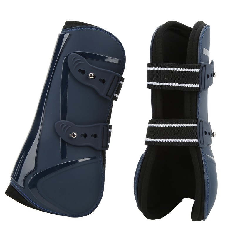 Horse Tendon Boots PU Shell Tendon Fetlock Brace for Riding