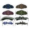 Set of 8, 8 Count, Crystal Barrettes Combo 5 Styles