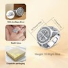 Vito S925 Sterling Silver Saint Benedict Ring for Women Men,