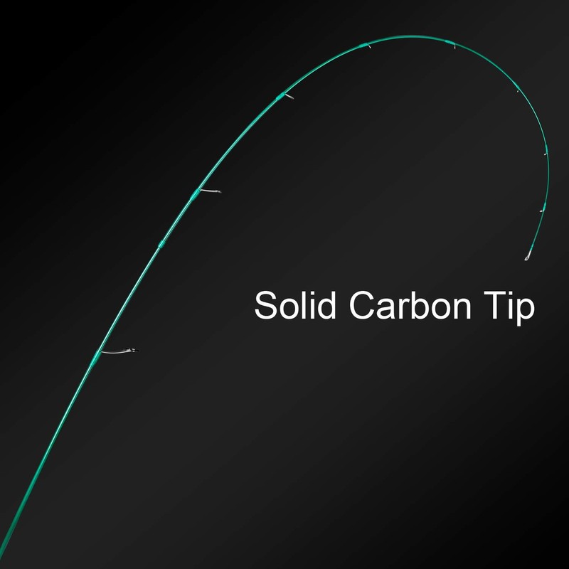 Berrypro Ultralight Spinning Fishing Rod, Travel Spinning Rod with Solid