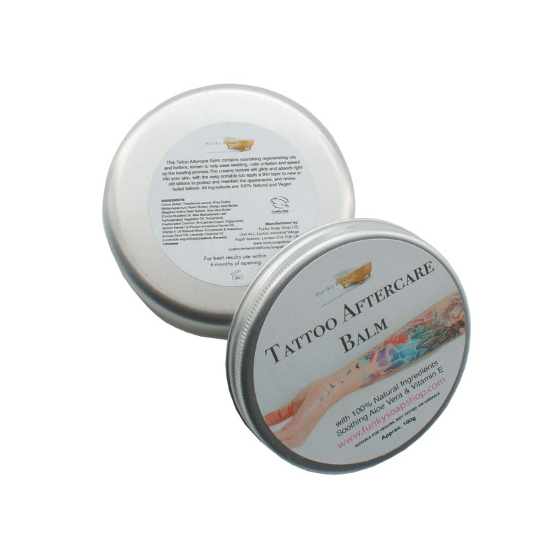 Funky Soap Tattoo Aftercare Balsam mit Aloe Vera & Vitamin