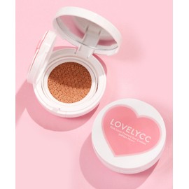 Lovely CC [2pack] Pink Tone-Up Cover Essence Sun Cushion SPF50+ PA+++ 15g