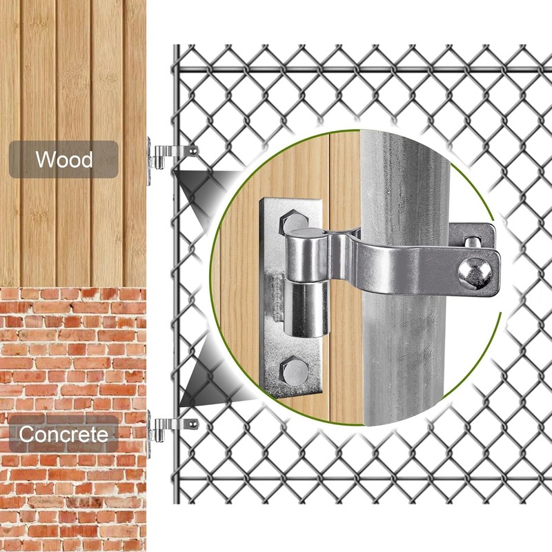 Gate Hinges, Sturdy Metals Wall Mount Gate Hinge, Gate Hinges
