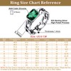 Bestyle Men's Band Ring 925 Sterling Silver Curb Chain Finger