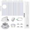 Dryer Window Vent Kit for 4 Inch Ducting, Adjustable Window