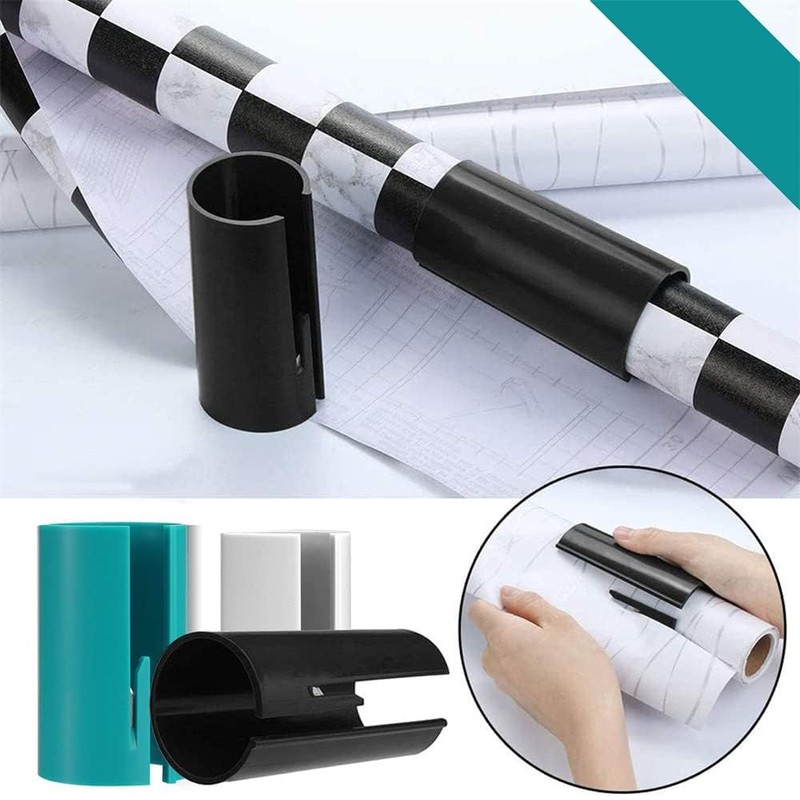 Wrapping Paper Cutter - Gift Wrap Cutter for Christmas, Secure