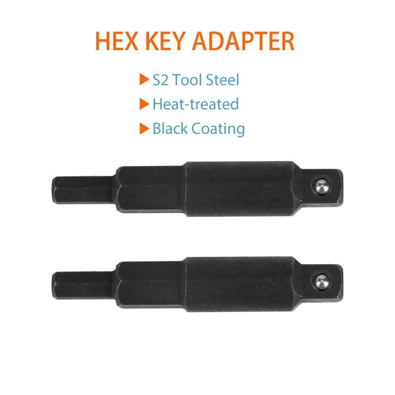 Timsec HVAC Service Wrench, Refrigeration Wrench With 2 Pcs HVAC