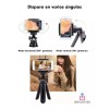 Importeek Soporte Tripie Celular Adaptador Base Camara Universal 360