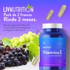 LIV NUTRITION | Vitamina E 600 Mg Con Semilla De