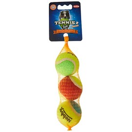 Nobby Tennis Ball with Squeaker, 4 cm, X-Small, Assorted Colours