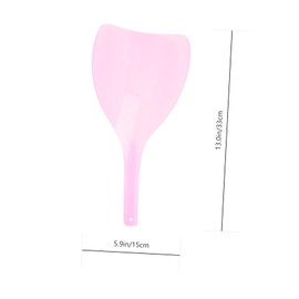 Beavorty 4pcs Protective Hairdressing Mask Heat Shield for Coloring Salon Accessory Random Color