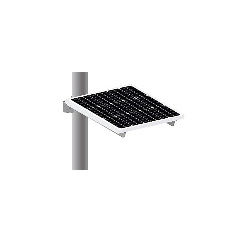 Newpowa Universal Solar Panel Heavy Duty Double Arm Pole Wall