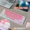 60% Wired Gaming Keyboard RGB Mini Keyboard Imitated Mechanical Technique