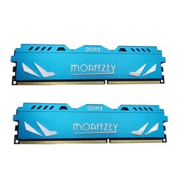 Moaffzey 1600MHZ DDR3 RAM 16GB(2 * 8GB)(PC3-12800) XMP1.2 CL9 1.5V UDIMM PC Computer Desktop Memory Module Ram Upgrade Unbuffered Non-ECC Desktop Computer Memory