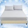YIYEA Cooling Fitted Sheet, Arc-Chill Q-Max >0.5 Cool Fiber Fitted