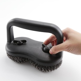 Alnicov BBQ Grill Cleaning Brush, BBQ brush, Wire Brush, Stainless Steel Oven Cleaning Tool, for Party, BBQ, Kitchen