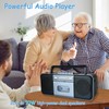 Portable Cassette Tape Player Recorder,AM/FM/SW Radio with Bluetooth,USB/SD, Big 10W