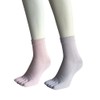 [Mode Select] Women's 5 Toe Socks, Anti-slip, Top Thread, 100%