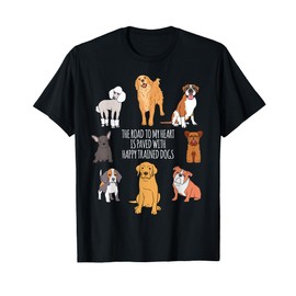 Fun Cute Dog Training Trainer Saying T-Shirt