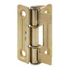 Prime-Line N 6936 Bi-Fold Door Hinges, Brass Plated, for Bi-Fold