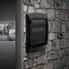 BLH4BLKZW6 4" for Dundas Jafine Dryer Vent Louvered Black Kit