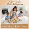 300 Pcs Parchment Paper Sheets, 12x17 Inches Unbleached Baking Paper,