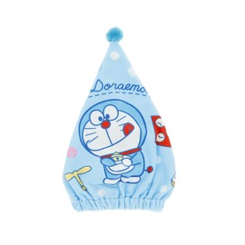 Marushin 2845003300 I'm Doraemon Towel Cap, Swimming for Children, Hair Drying, Water Absorbent, Quick Drying, Towel, Girls, Boys, Characters, Swimming, Sea
