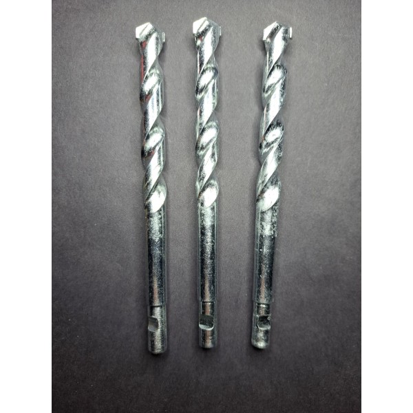 Unbranded Three 1/2"X 6" CARBIDE TIP MASONRY CONCRETE DRILL BITS 