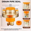 Drain Backflow Preventer Sewer Odour Trap Drain Pipe Seal Hose