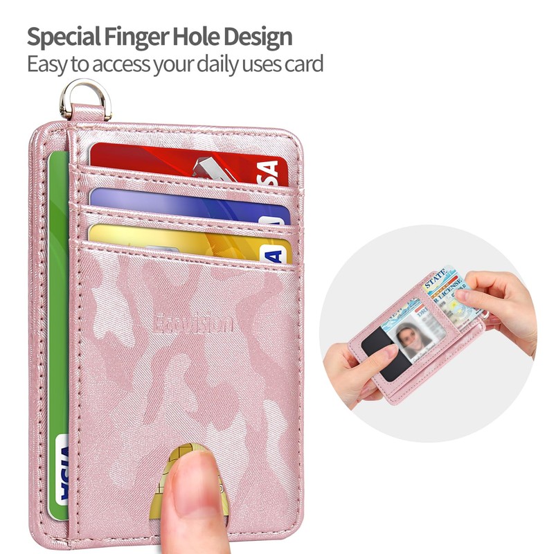 EcoVision Slim Minimalist Front Pocket Wallet, RFID Blocking Credit Card