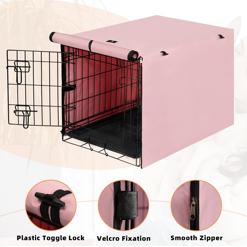 X-ZONE PET Double Door Dog Crate Cover - Polyester Pet