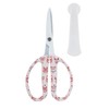 Chikamasa CRI360SFWCW All-Purpose Scissors, Fluorine, Japanese Pattern, Kabuki, Kabuki