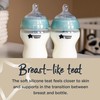 Tommee Tippee Anti-Colic Baby Bottles, Slow-Flow Breast-Like Teat and Unique