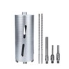 4-1/3 inch Diamond Dry Core Drill Bit, 10" Drilling Depth,