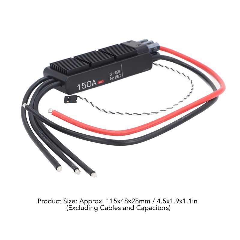 150A Brushless ESC 5‑12S Electric Speed Controller Multi Axis Fixed