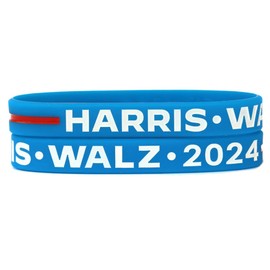 2 of Harris Walz 2024 Wristbands - Presidential Campaign Bracelets