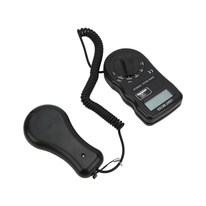 DT‑1300 Light Meter Digital Illuminance Meter with LCD Screen Portable
