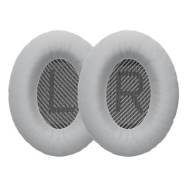 kwmobile 2X Ohrpolster kompatibel mit Bose Quietcomfort 35 35II 25 15 / QC35 QC35II QC25 QC15 Polster - Kopfhörer Polster aus Kunstleder für Over Ear Headphones