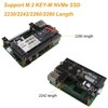 ZDE ZP517A PCIe to M.2 Key M NVMe SSD Shield