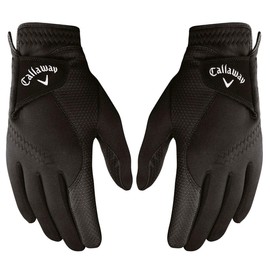 Callaway Golf Thermal Grip, Cold Weather Golf Gloves, Medium, 1 Pair, (Left and Right) , Black