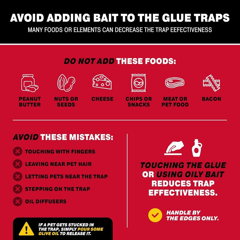 Catchmaster Max-Catch Mouse & Insect Glue Trap 72PK, Mouse Traps