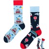 Todo Colours Funny Socks with Motif, Multicoloured, Colourful, Crazy for