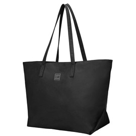 LIVACASA Tote Bags for Women,19.3 Inch Water Resistant Large Capacity Shoulder Bags with Zip and Pockets,Casual Shopping Bag for School Teacher and Laptop