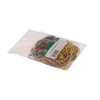 Pack of 200 Colourful Rubber Rings Diameter 2-6 cm