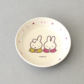 Kanto Plastic Industry Biomass Miffy Series Small Plate, 3.8 x 0.9 inches (96 x 23 mm) BM-7
