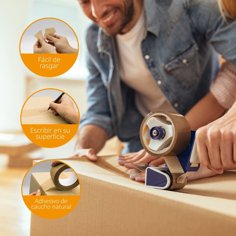 Eco-friendly Kraft Paper Tape Brown Body Tape for Packaging, Pictures