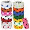 Presco Polka Dot Roll Flagging Tape: 1-3/16 in x 300