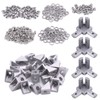Glarks 230Pcs 2020 Series Aluminum Profile Connector Set Include 22Pcs