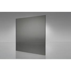 SIBE-R-PLASTIC SUPPLY Smoked Tinted Transparent Gray/Grey Acrylic Sheet Nominal 15.850 x 15.850 Inches x 0.118 Thick with Paper Masking Please Allow Plus or Minus .060 Tolerance in Width and Length.